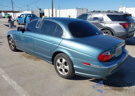 2000 Jaguar S-Type 3.0L V6 из США, поврежденный, VIN SAJDA01C3YFL58503